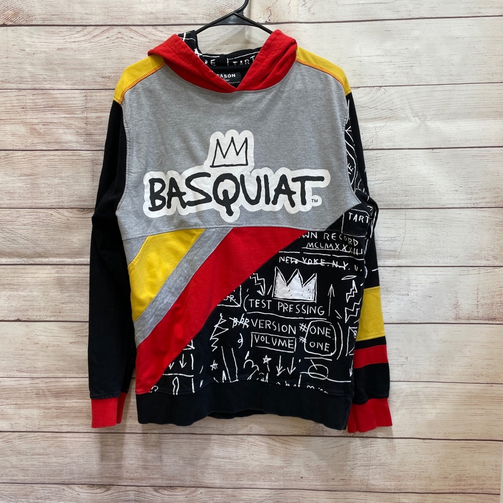 REASON MEMBERS ONLY + JEAN-MICHEL BASQUAIT COLLAB HOODIE